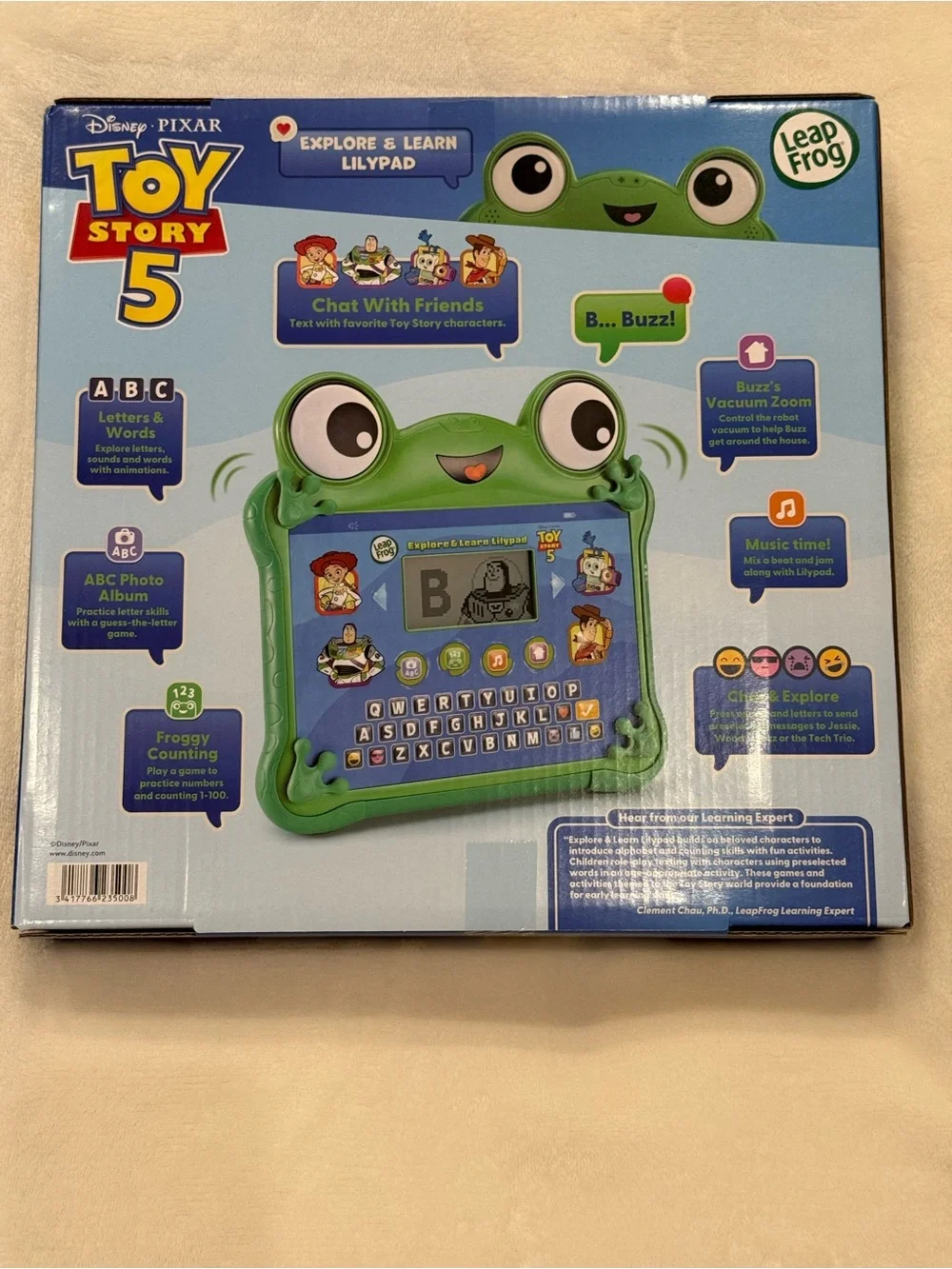 Toy Story 5 LilyPad Leapfrog Explore & Learn- Green NEW